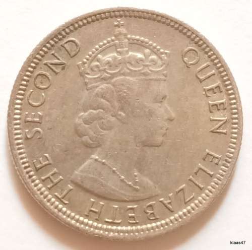 Mauritius - 1971 - ¼ Rupee - Copper-nickel