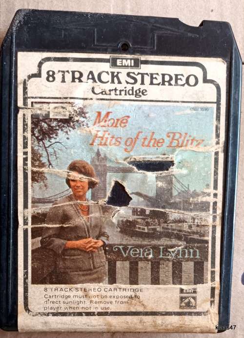 More Hits of the Blitz - Vera Lynn - 8 Track Stereo Cartridge