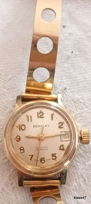 Vintage Bentley - Ladies Watch - With Second Hand and Date - Working