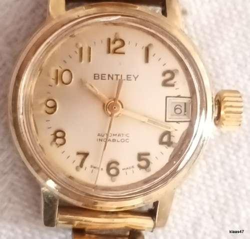 Vintage Bentley - Ladies Watch - With Second Hand and Date - Working