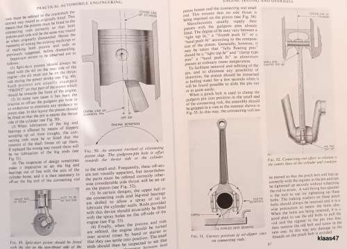 Practical Automobile Engineering (Illustrated) - Ed: Staton Abbey - Hardcover Fourth Edition 1962
