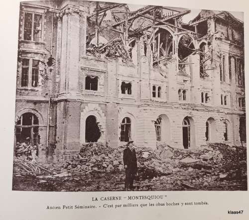 Arras - 1914-1915-1916 - 20 Pictures in original binding - Buildings after the bombardment