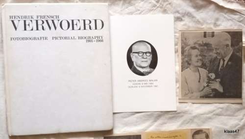 Hendrik Frensch Verwoerd - Fotobiografie Pictorial Biography 1901-1966 - Hardeband