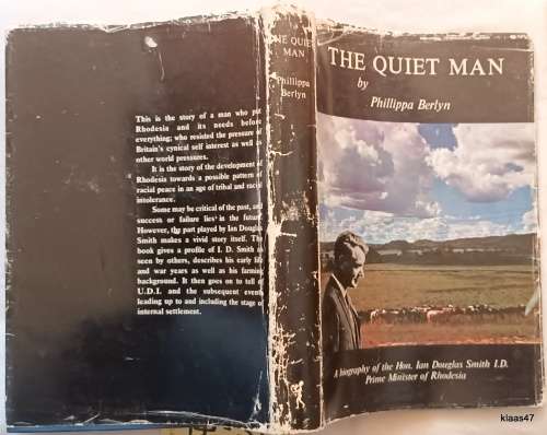 The Quiet Man BY Phillippa Berlyn Hardcover 1978 (Ian Douglas Smith Biography)