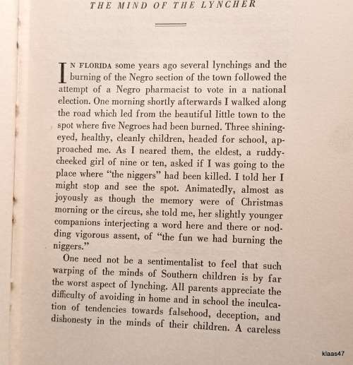 Rope & Faggot - Walter White - Hardcover 1929 (A Biography of Judge Lynch)