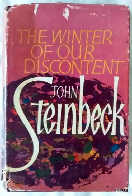 The Winter Of Our Discontent - John Steinbeck - Hardcover 1961