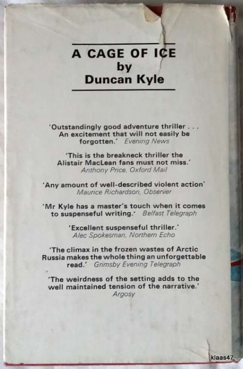 Flight Into Fear - Duncan Kyle - Hardcover 1972