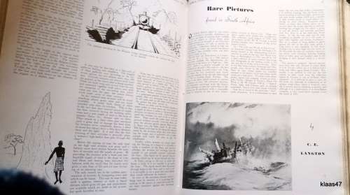 Africa: Revealed in Word and Pictures - Dec 1937 TO May 1938 - 6 Monthly Journal Bound in Hardcover