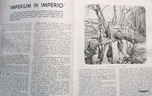 50 Jare van Saamwerking in Mynbou / 50 Years of Co-operation in Mining - P J Malan - Hardcover