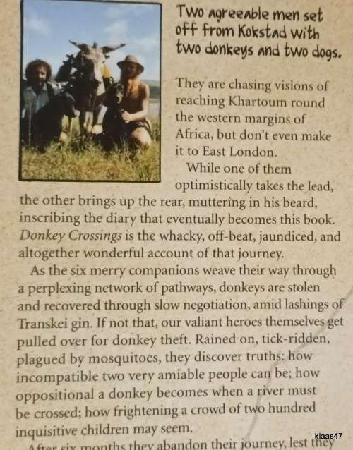 Donkey Crossings - Kim McGowan - Paperback (A Wild and Desperate Journey Down the Transkei Coast)