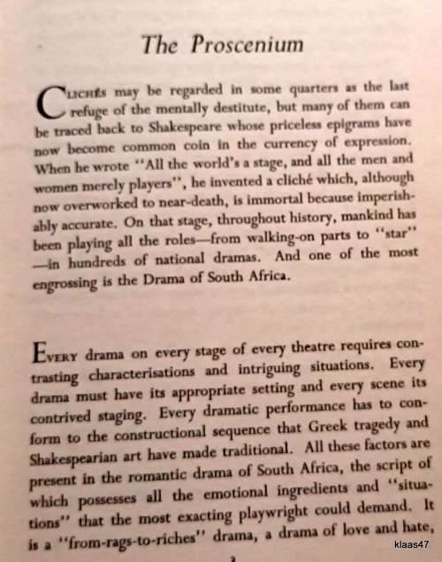 Curtain-Up on South Africa - Garry Allighan - Hardcover (A National Drama)