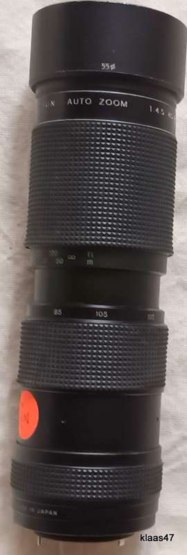 SUN - Auto Zoom  - 1:4.5 -  85-210MM Lens  -  Made in Japan  (Screw in Type)