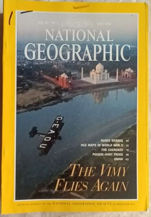 National Geographic - Vol 187 No. 5 - May 1995 - The Vimy Flies Again