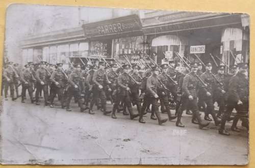 Post Card - Undated - Military Parade
