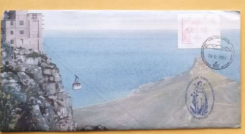 RSA - 1991 - The Cableway Mail Commemorative Cover (National Philatelic Exhibition)