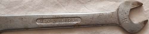 Gedore Double Open Ended Spanner - No 6 SA - 1/2W 9/16BS and 7/16W 1/2BS