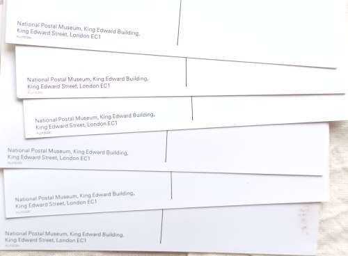 The National Postal Museum Postcards - Series No. 6 - Set of 6 Postcards in original envelope