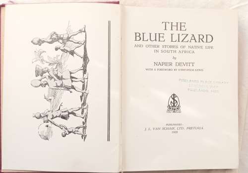 The Blue Lizard - Napier Devitt - Hardcover 1928