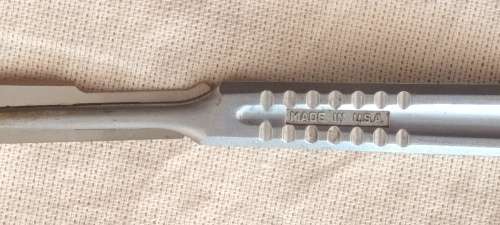 Vintage Bard-Parker - Scalpel holder - No.4 - Made in U.S.A - Comes with 10 Paramount No.22 Blades