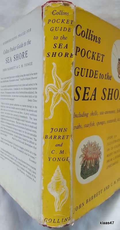 Collins Pocket Guide to the Sea Shore - John Barrett & C M  Yonge - Hardcover 1964