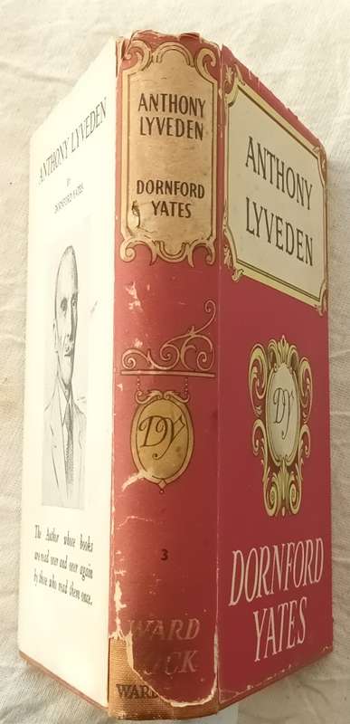 Anthony Lyveden - Dornford Yates - Hardcover 1949 Reprint