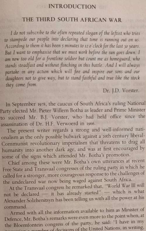 The Battle for South Africa - Ivor Benson - Paperback