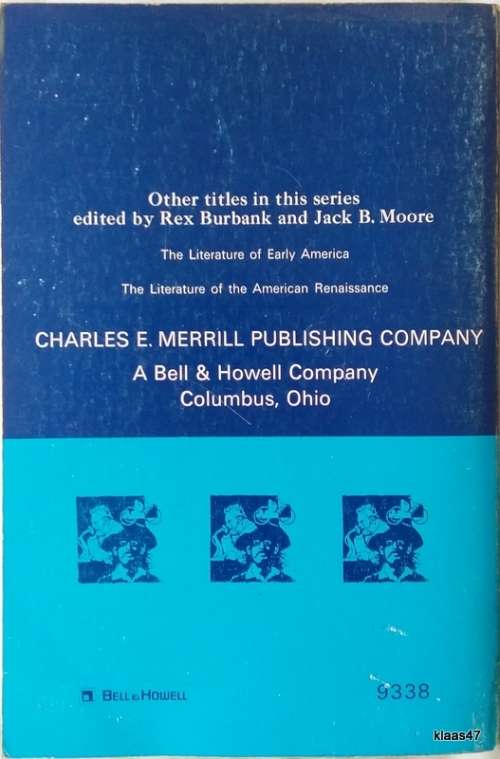 The Literature of the American Realistic Period - Ed: Rex Burbank & Jack B Moore - Paperback 1970