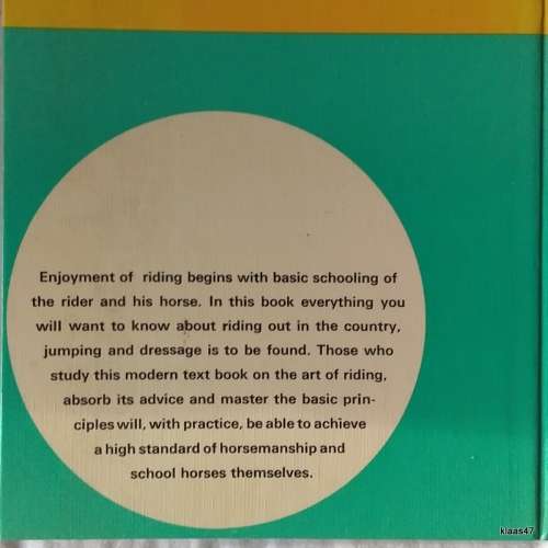 Modern Riding - Albert Brandl - Hardcover 1973
