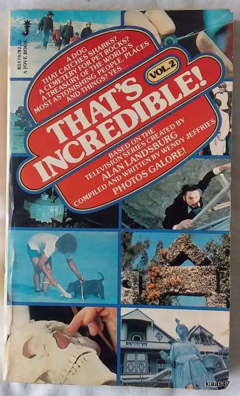 That`s Incredible! - Vol.2 - Compiled: Wendy Jeffries - Paperback 1981