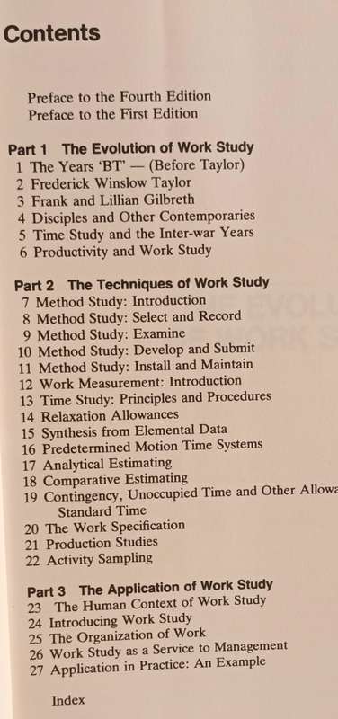 Work Study - R M Currie Revised: J E Faraday - Paperback Fourth Edition