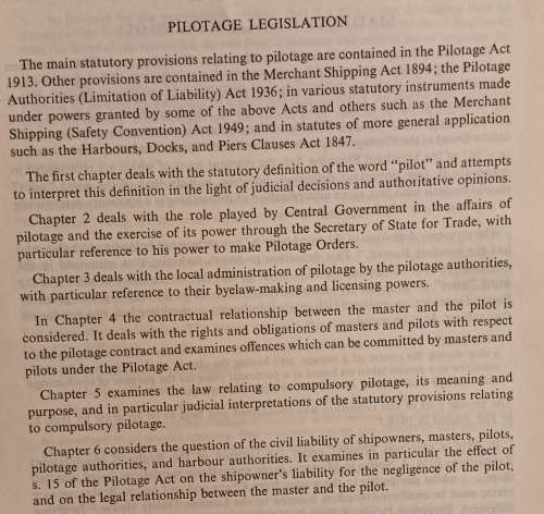The Law of Pilotage - G K Green - Paperback 1977
