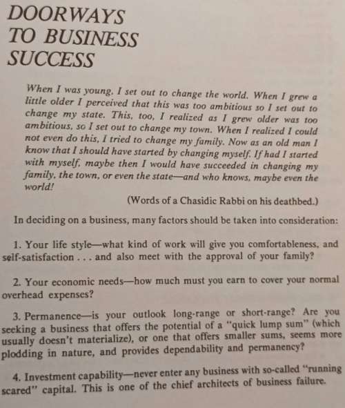 A Treasury of Business Opportunities - David D Seltz - Hardcover 1976