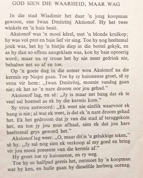 Elf Verhale Deur Leo Tolstoi - Vertaal: Fanny Jordaan - Hardeband 1950 Elf Verhale Deur Leo Tolstoi