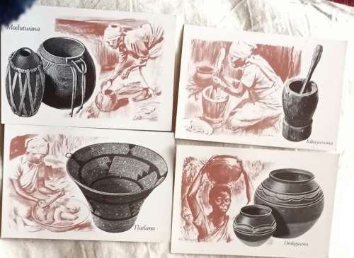Bophuthatswana - Postal Stationary - 3 Cent -  4 Post Cards
