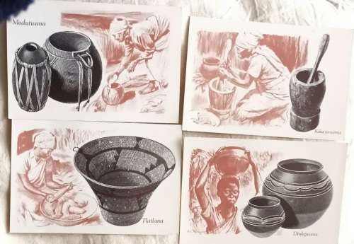 Bophuthatswana - Postal Stationary - 3 Cent -  4 Post Cards