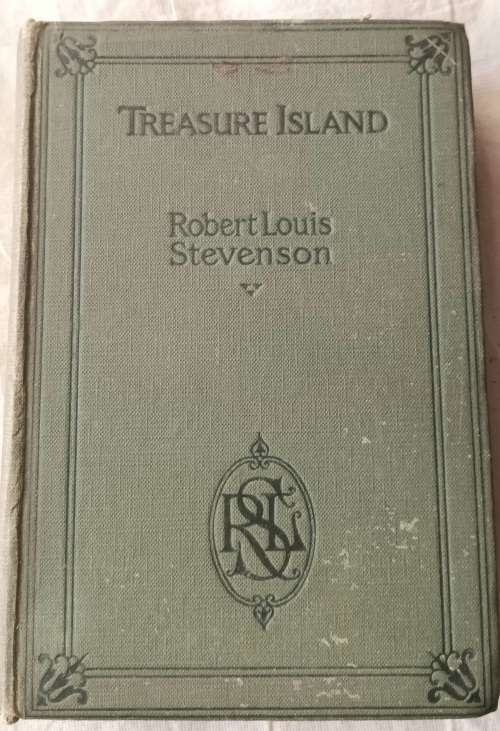 Treasure Island - Robert Louis Stevenson - Hardcover (Inscription `49)