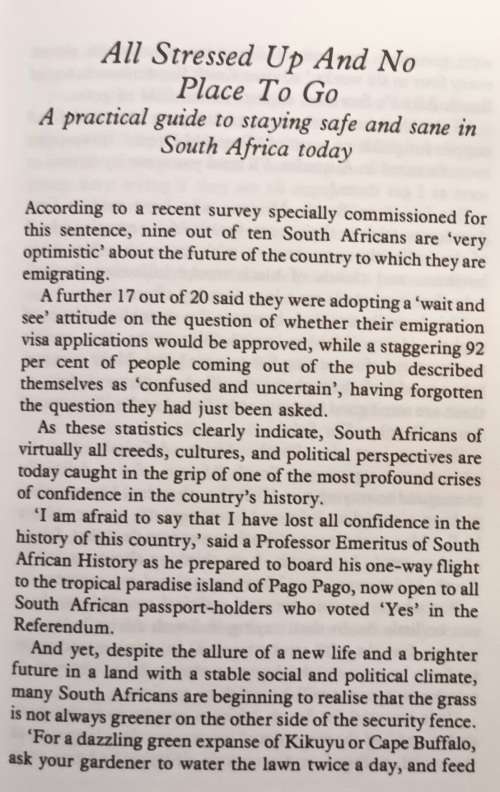 Braaivleis of the Vanities - Gus Silber - Paperback (How to stay sane in South Africa)