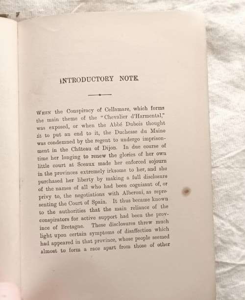 The Regent`s Daughter: The Romances of Alexandre Dumas - Hardcover 1926