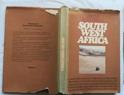 South West Africa - Olga Levinson - Hardcover 1976