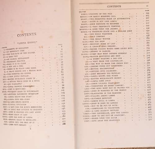 Lorna Doone: A Romance of Exmoor - R D Blackmore - Hardcover 1882