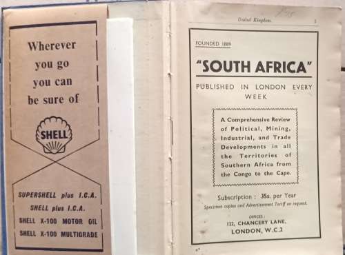 Year Book and Guide to Southern Africa 1959 - Hardcover
