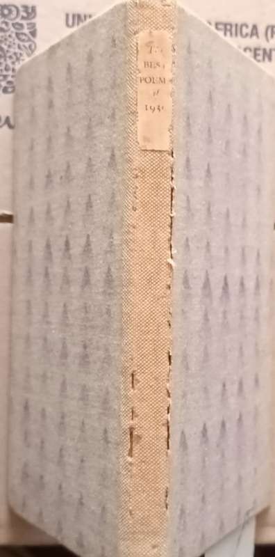 The Best Poems of 1930 -  (edited by Thomas Moult) - Hardcover