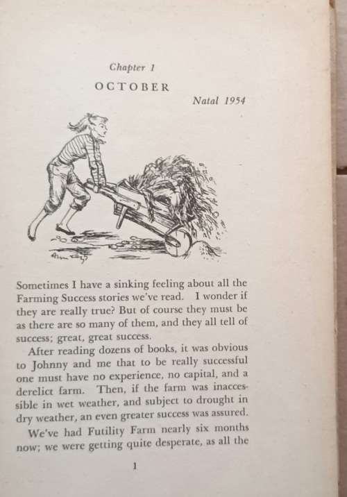 Futility Farm - Elizabeth Jonsson - Hardcover 1954