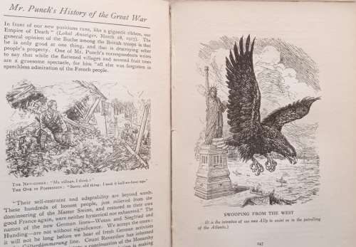 Mr. Punch`s History Of The Great War - Hardcover 1919 (Cassell and Company S 06983)