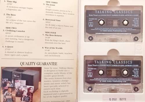 Talking Classics 44 (Two Cassettes) Mark Twain`s A Connecticut Yankee in King Arthur`s Court