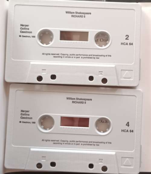Harper Collins Audio Books - Shakespeare: Richard II (2 Cassettes)