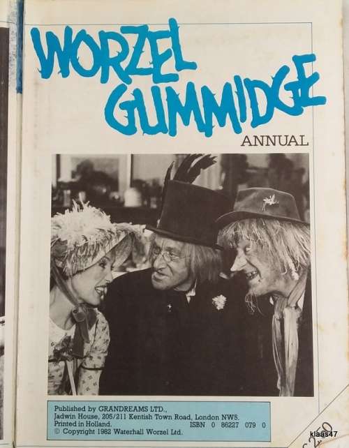 Worzel Gummidge Annual - Hardcover - 1982