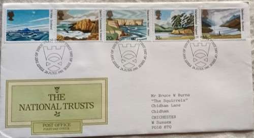 GB - 1981 - National Trusts - FDC
