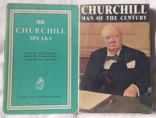 Churchill: Man of the Century and Mr Churchill Speaks - Paperbacks