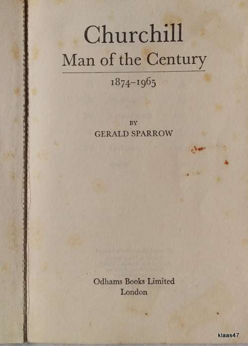 Churchill: Man of the Century and Mr Churchill Speaks - Paperbacks
